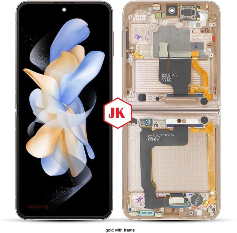 SAMSUNG Z FLIP 4 5G 2022 GOLD INNER LCD