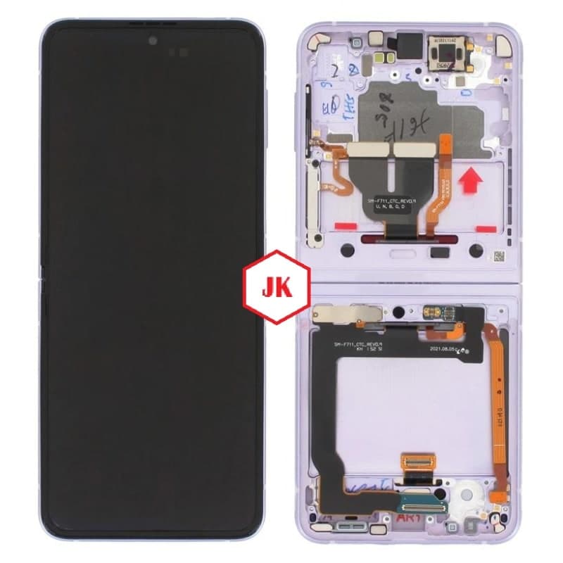 SAMSUNG Z FLIP 3 5G 2021 BLACK INNER LCD