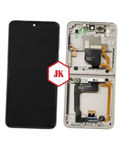 SAMSUNG Z FLIP 4 5G 2022 SILVER/WHITE INNER LCD